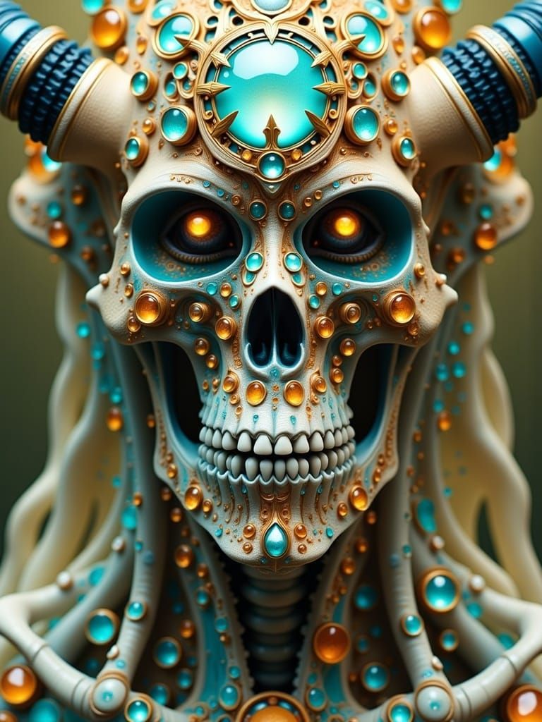 Bedazzled Skull 😂