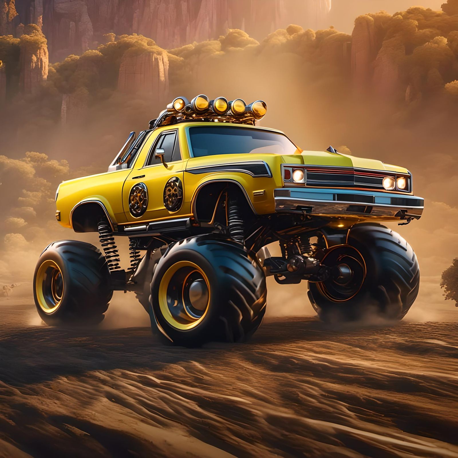 Monster Truck -Desert Crawler