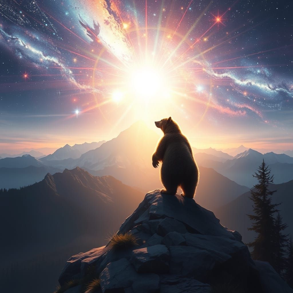 Starlight Bear Observes Converging Timelines