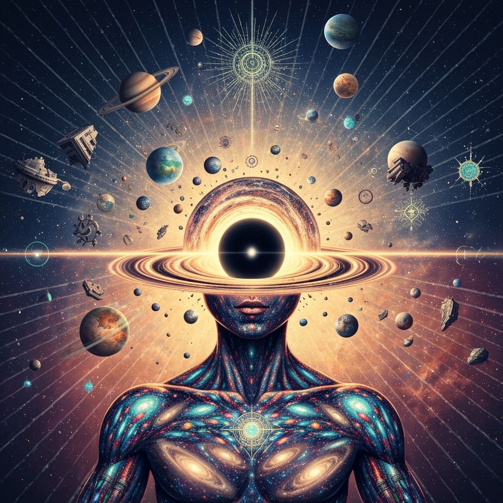 Galactic Being with Black Hole Core