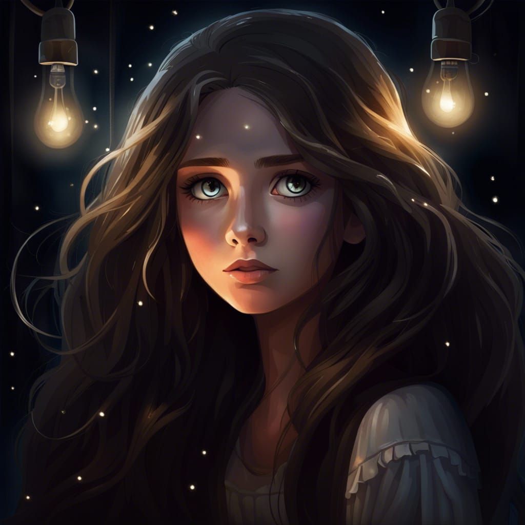 Ordinary Girl's Dark Mysteries in Photographic Style