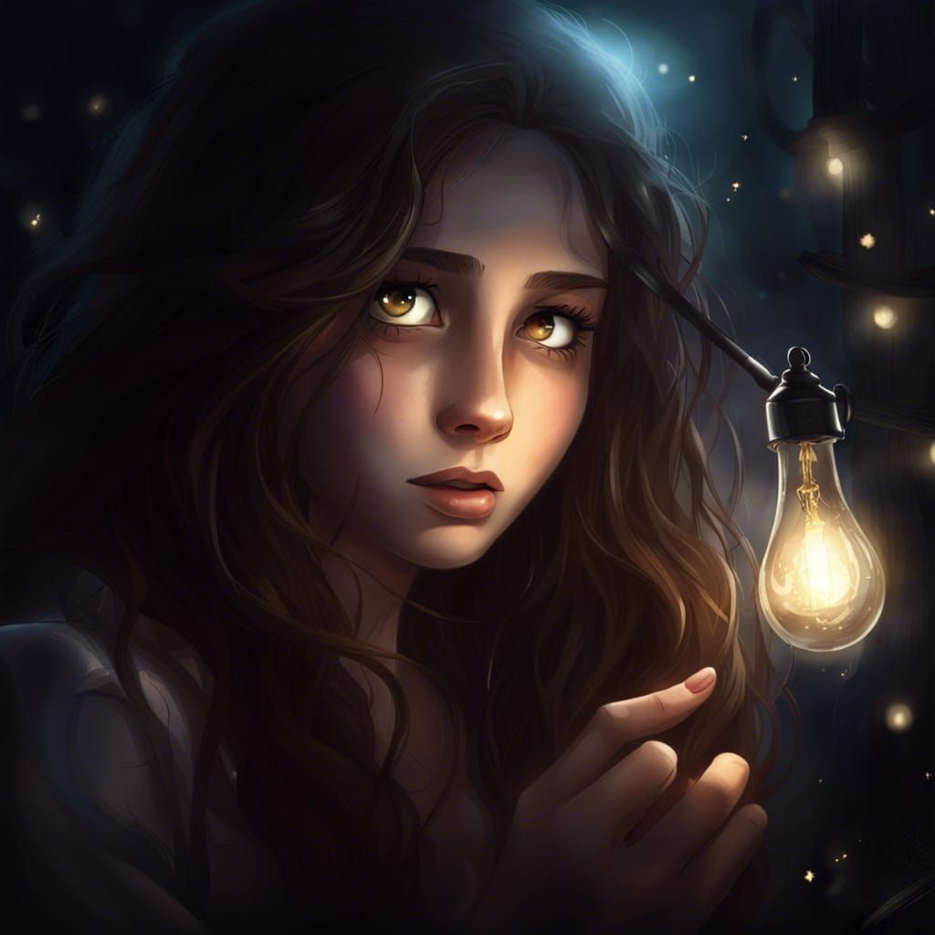 Girl's Imagination Creates Dark Mysteries