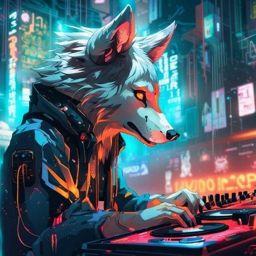 DJ Wolf Generated by AI