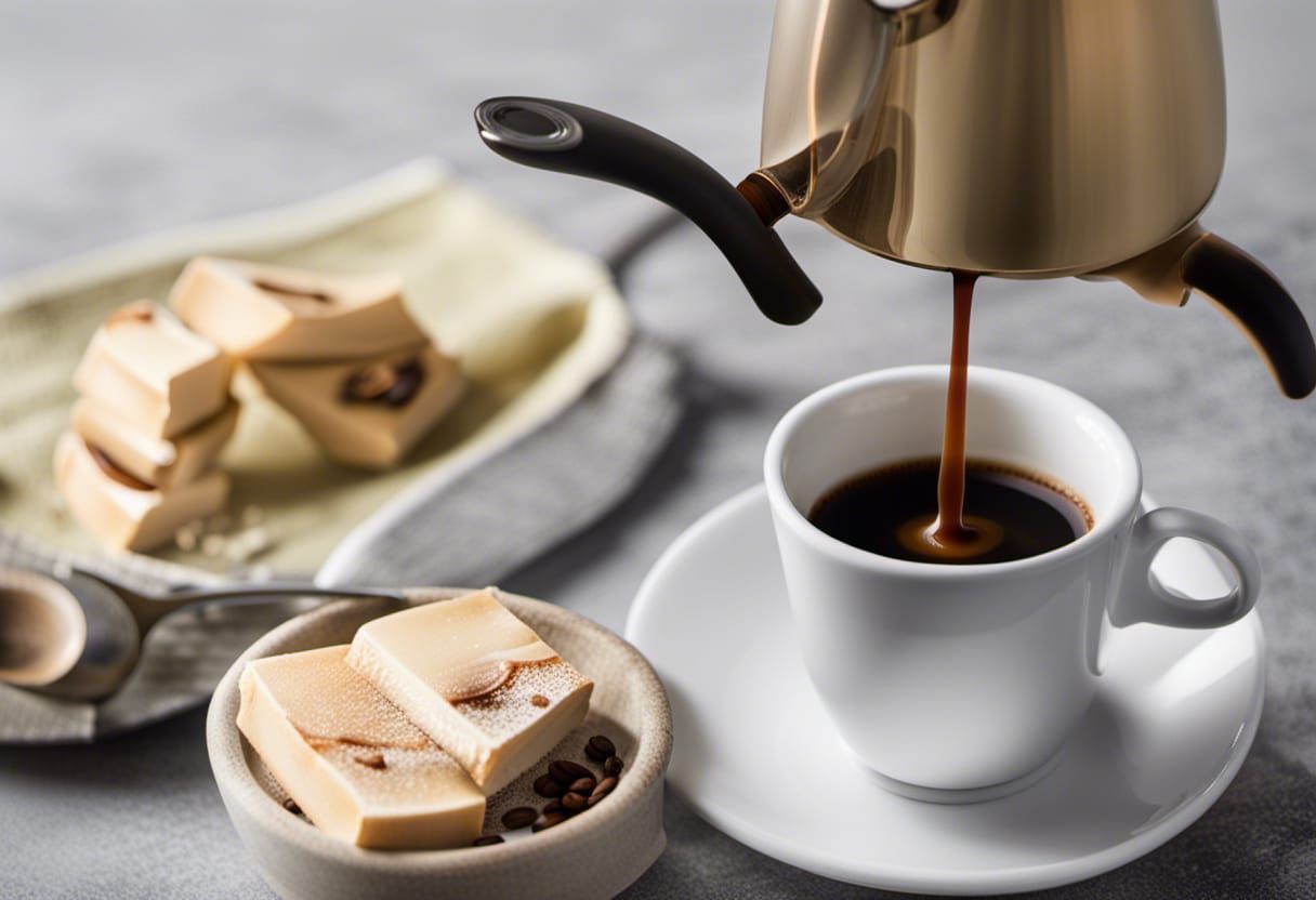 Moka Pot Still Life with Steaming Coffee