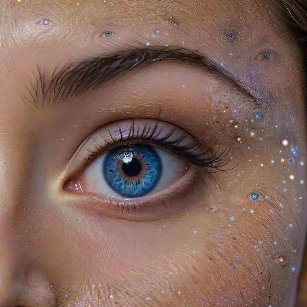 Mesmerizing Galaxy Eye: A Universe Within