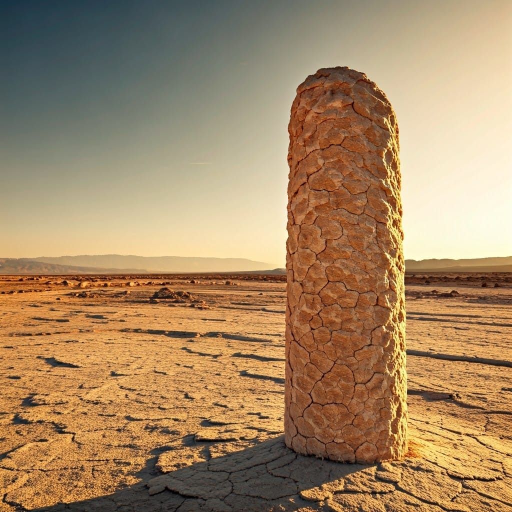 Salt Pillar Over Sodom and Gomorrah: Photography