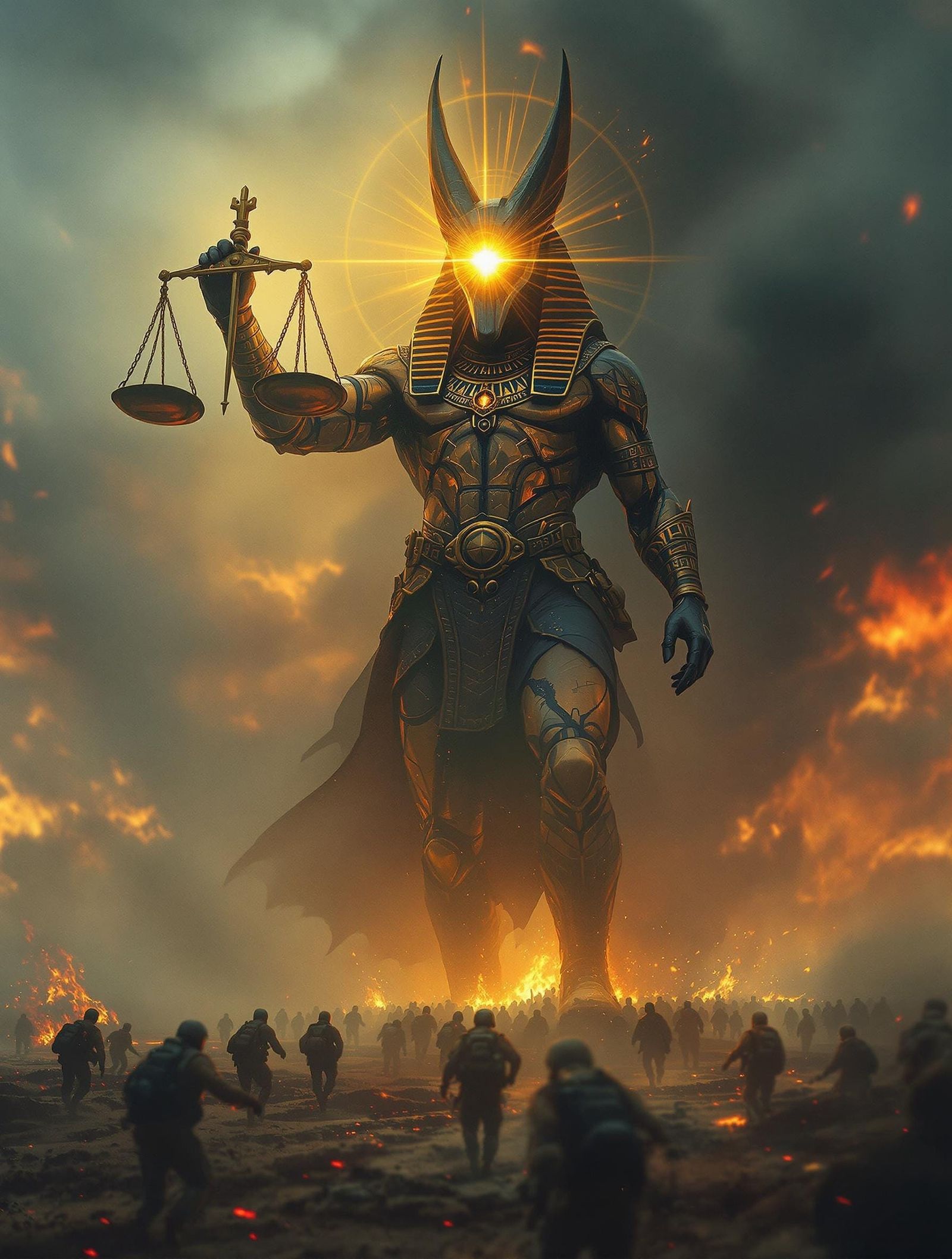 God of Death Judges the D-Day Battlefield