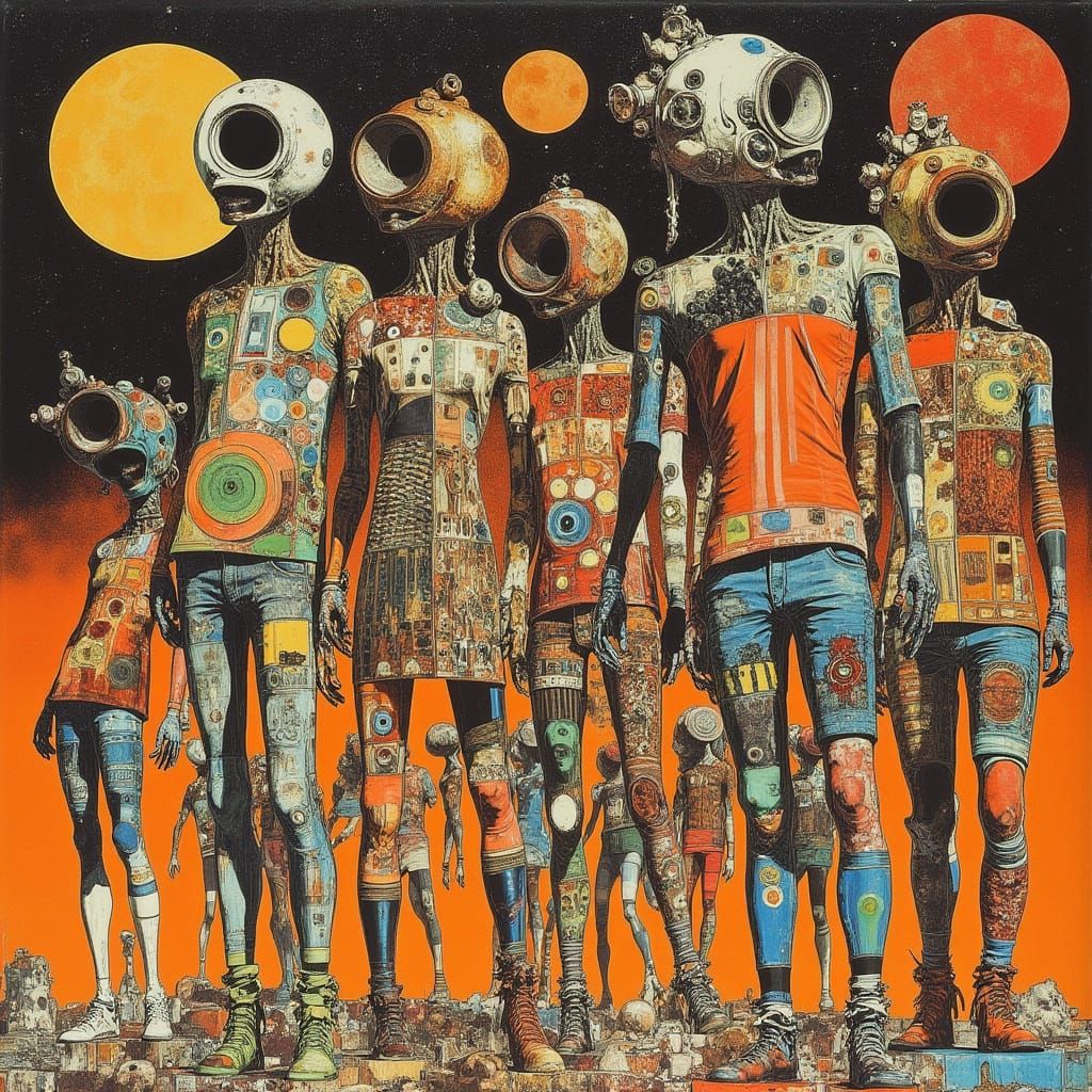 70s ALBINO PUNKERS IN SPACE