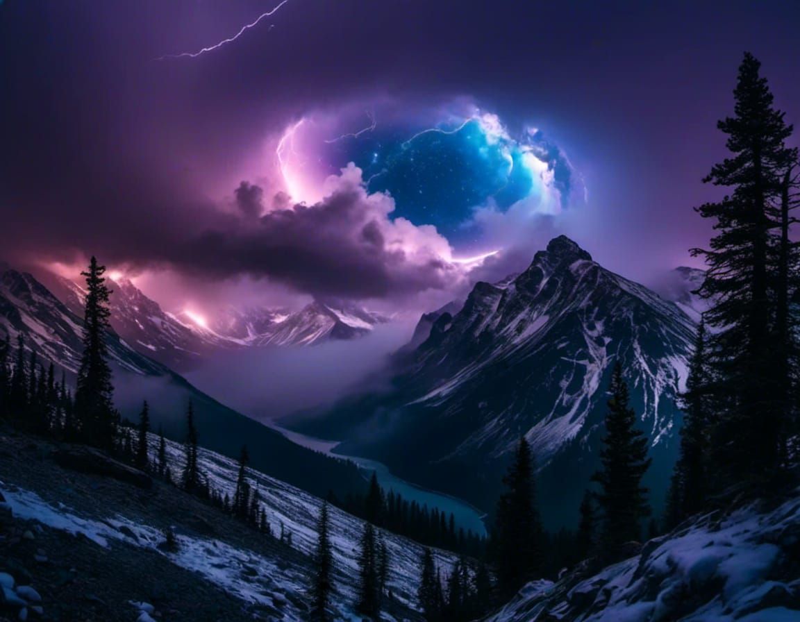 Eye of the Storm in Western Montana Style