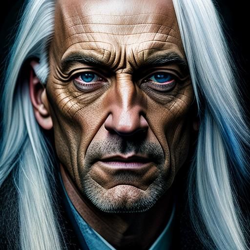 Watercolor Portrait of a Nobleman in Maximalist Style