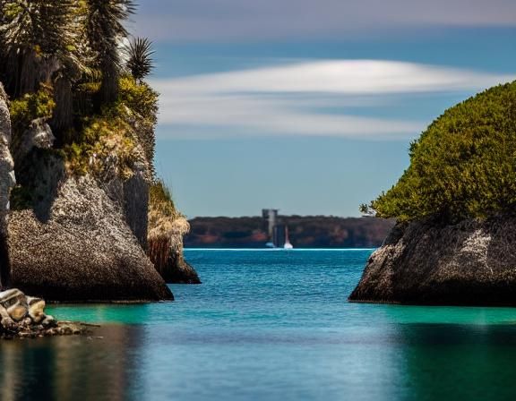 aquamarine bay Professional photography, bokeh, natural lighting, canon lens, shot on dslr 64 megapixels sharp focus