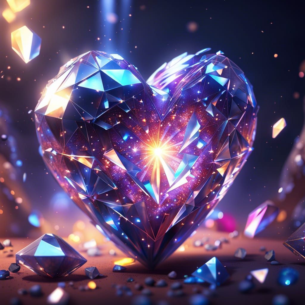 Crystal heart