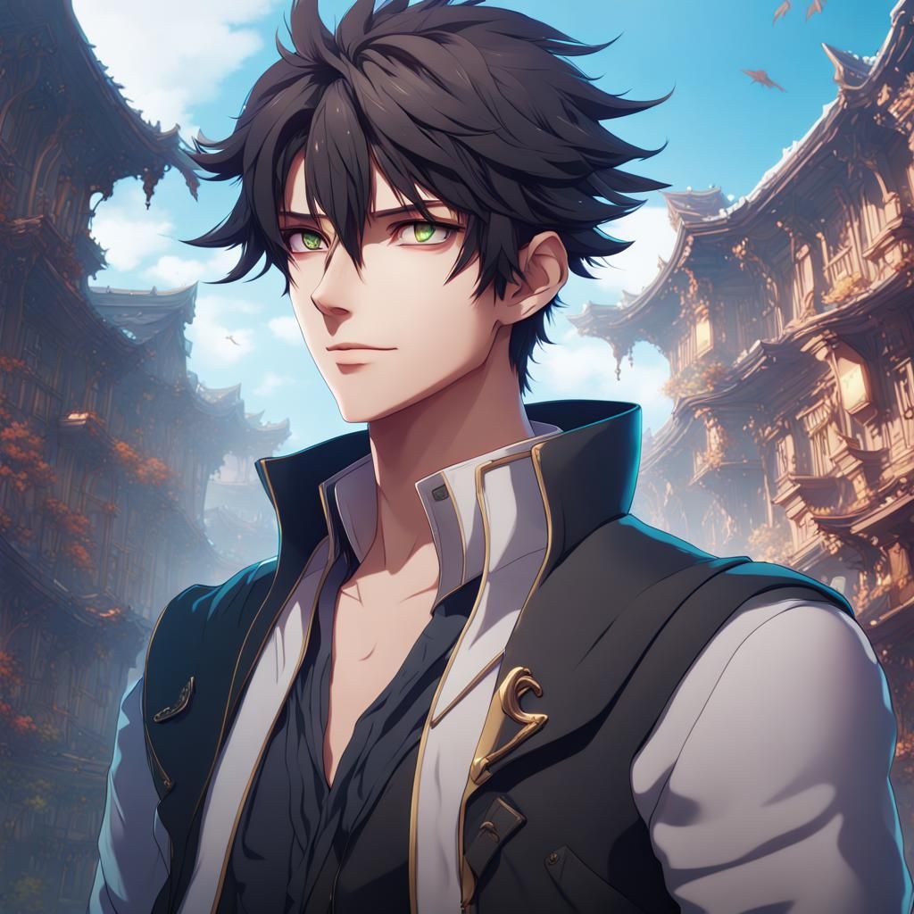 Handsome Anime Boys in Detailed Matte Painting