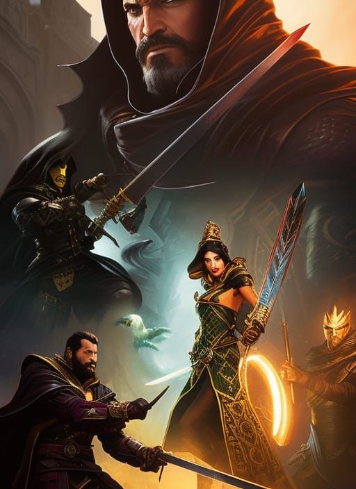 Ra's Al Ghul as D&D Fantasy Character