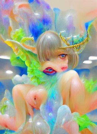 Whimsical Fantasy Dog Portrait