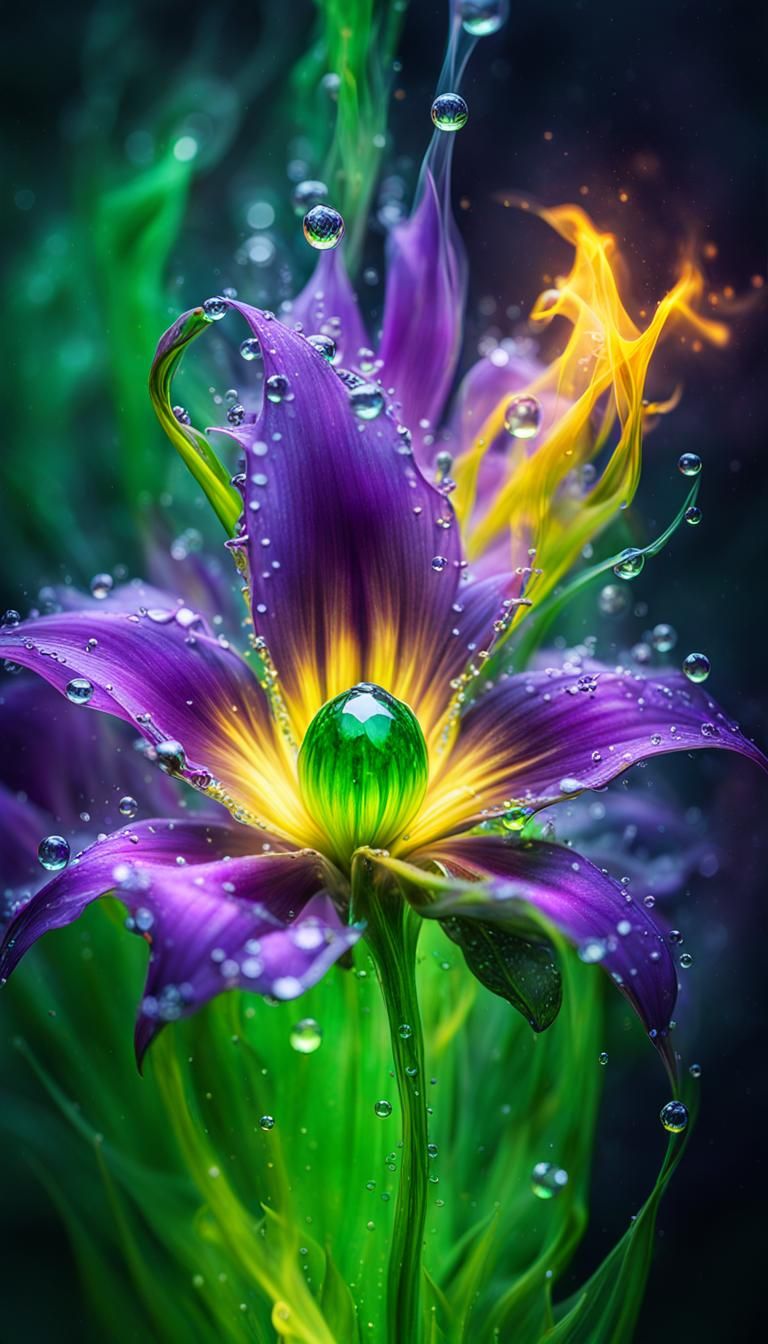 Magical flower