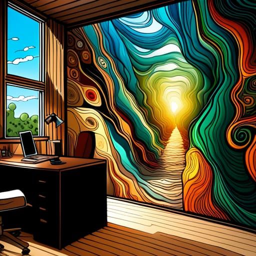 Future Food Forest: Sustainable City Concept Art