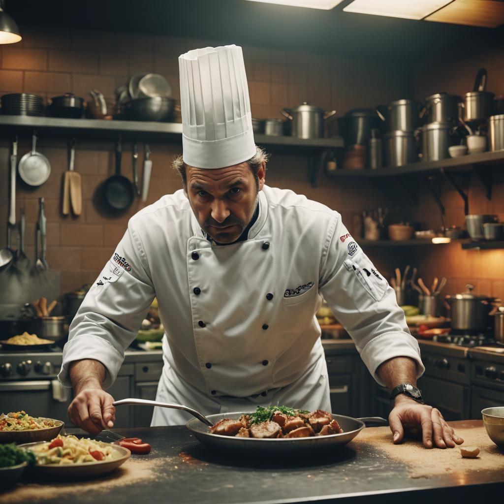 Cinematic Master Chef Film Still