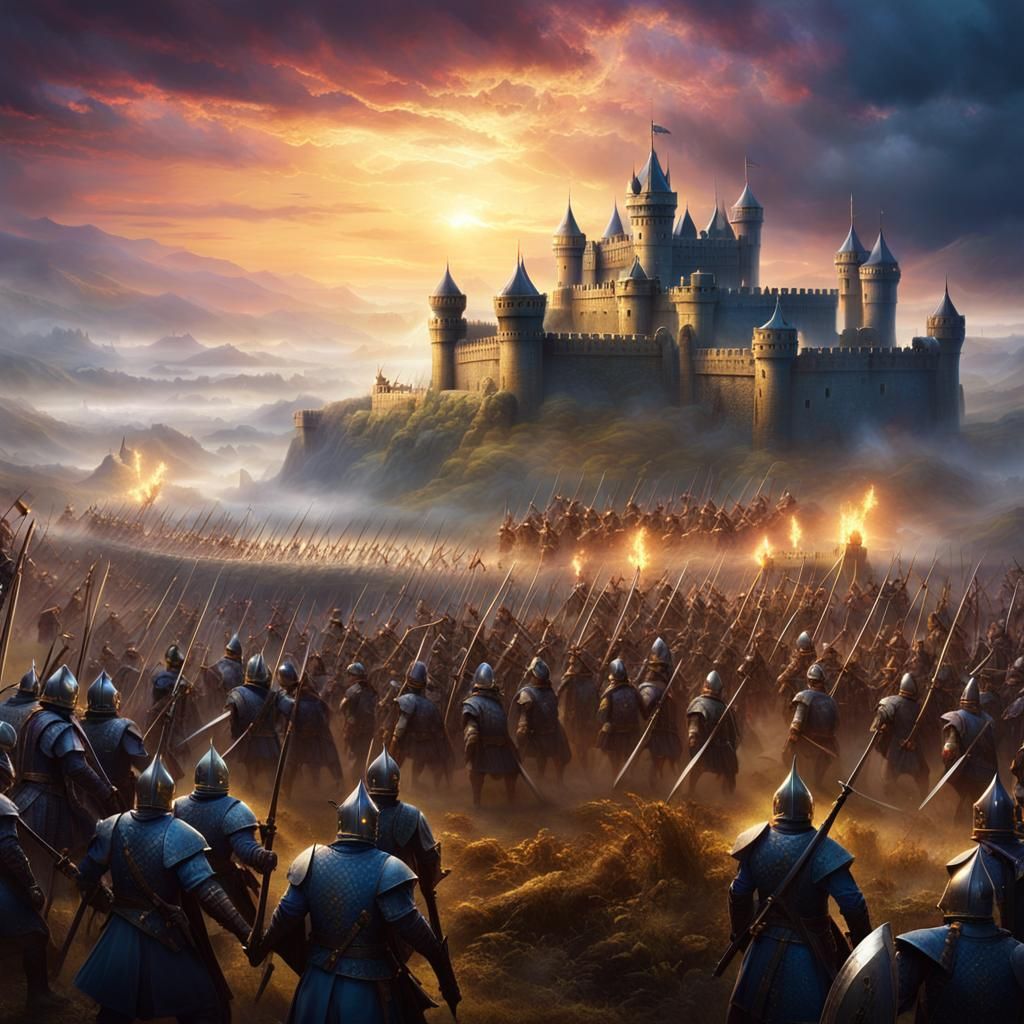 Mystical Battlefield Clash: Epic Fantasy Armies