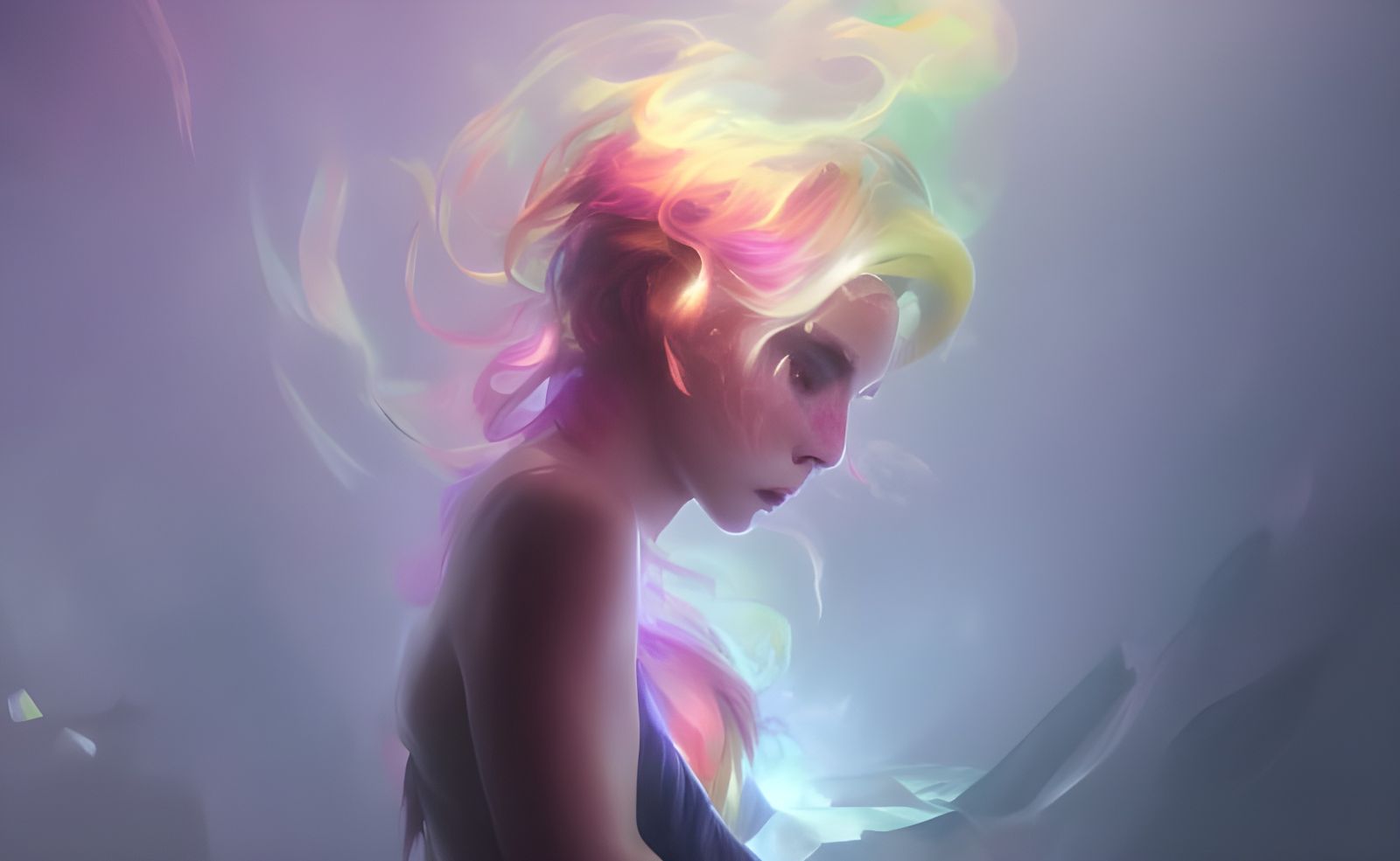 Psychedelic Qubit Landscape in Volumetric 3D