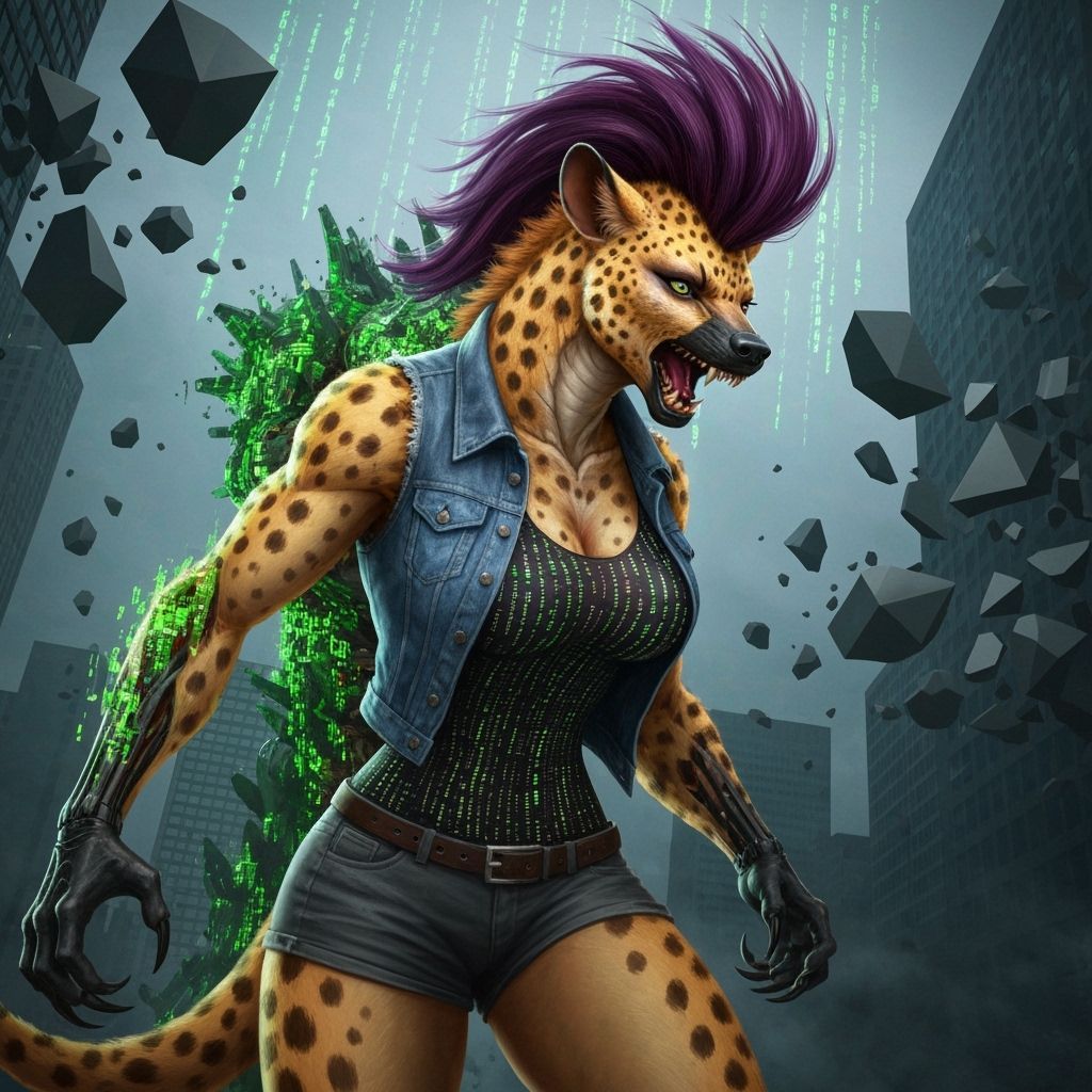 Mutated Kaiju Rampages Through Virtual City