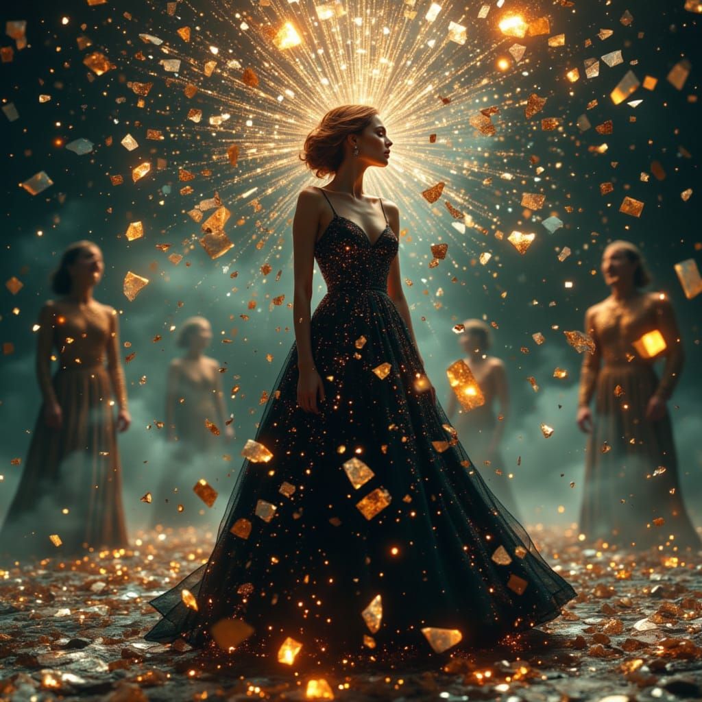 Ethereal Muse Forged from Everyday Dangers in a Dream Realm