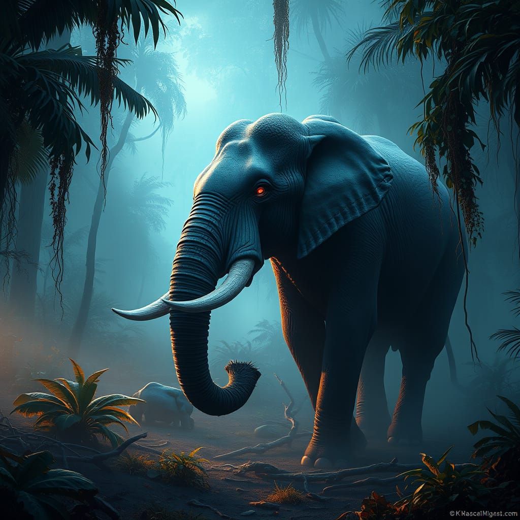 Rare 'Ghost Elephant' Sighting Comes with Grave Warning Abou...