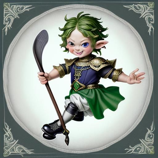 Puck A mischievous sprite from Shakespeare