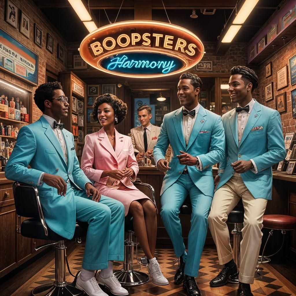 The Boopsters Barbershop Quartet