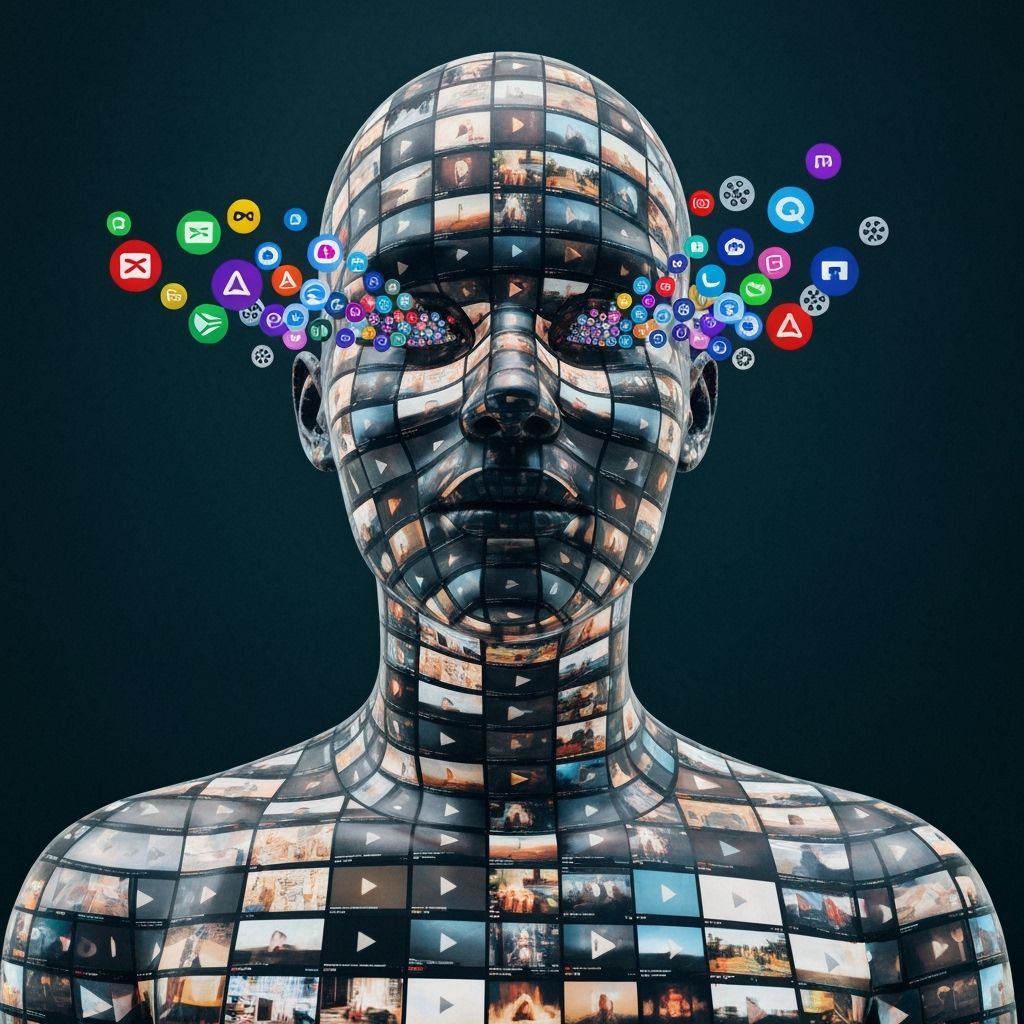 Surreal Digital Art: Identity Shaped by Digital Content