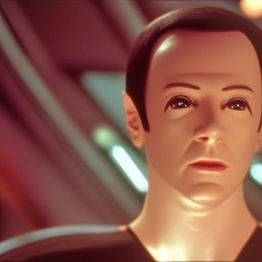 Data in Star Trek: First Contact, Professional Photography