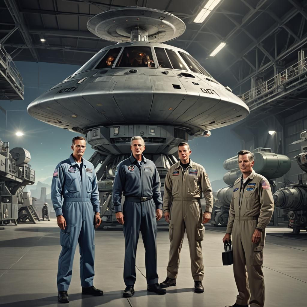 Area 51 Rocket Engineer Concept Art