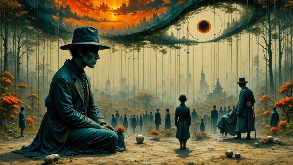 Political Puppeteer Breaks Free: A Surrealist Vision