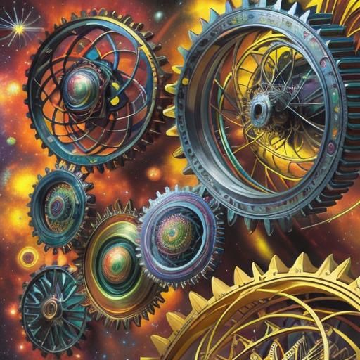 Spirograph Supernovae: Prismatic Reflections in Hyperrealism