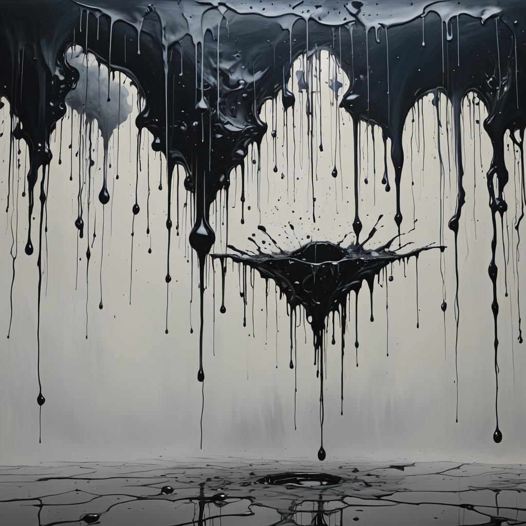 Surreal Empty Space Scene in Obscure Abstract Style