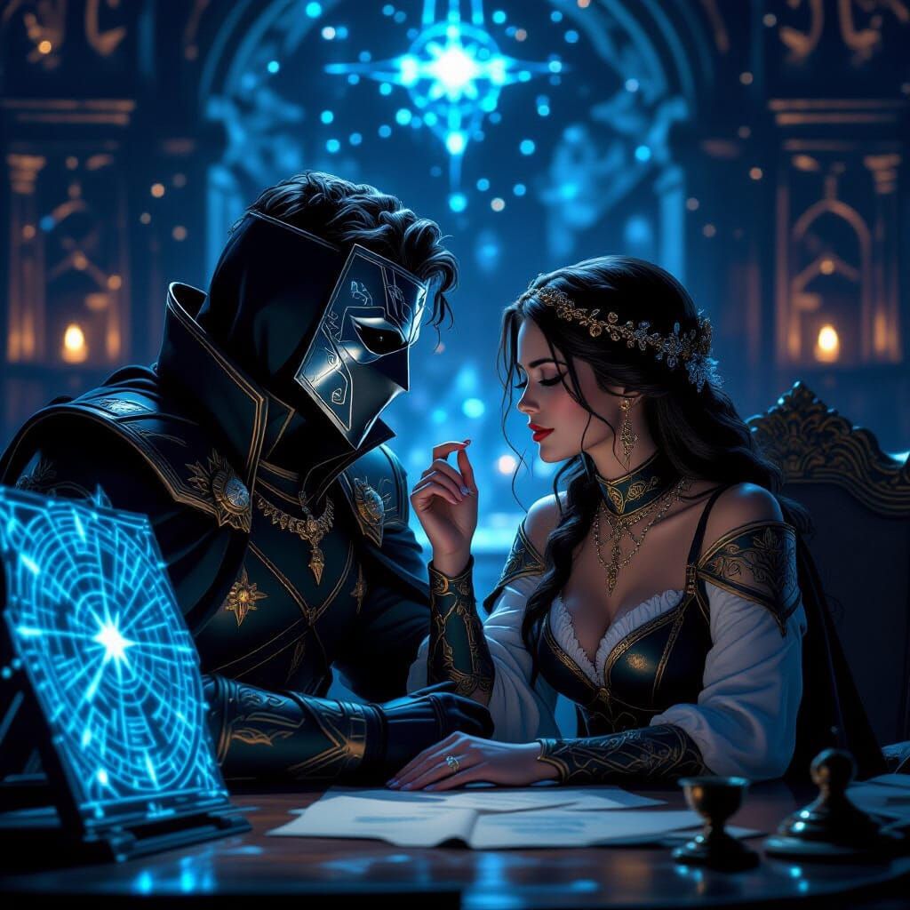 Masked Commander's Deception: A Sci-Fi Romance