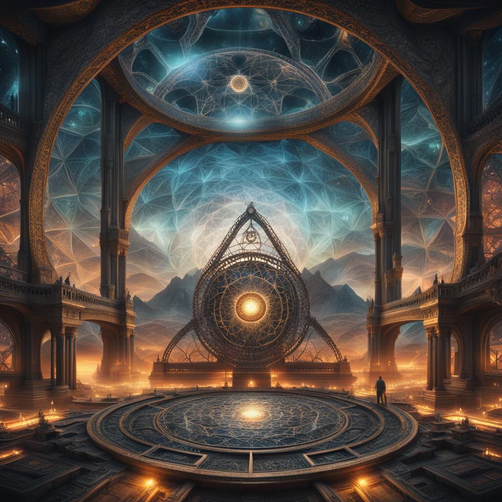 The Sacroscent Geometry