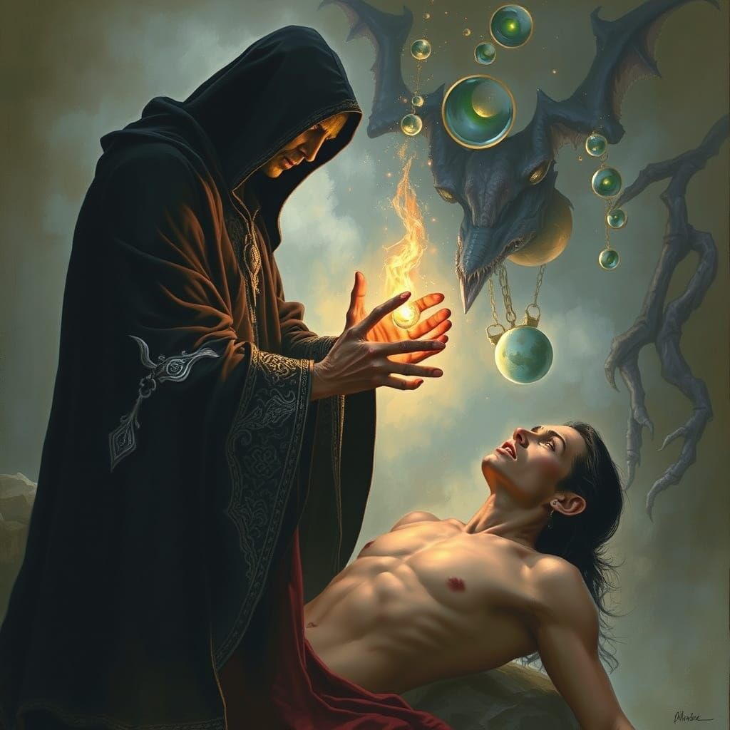 Soul Stealer in Fantasy Art Style