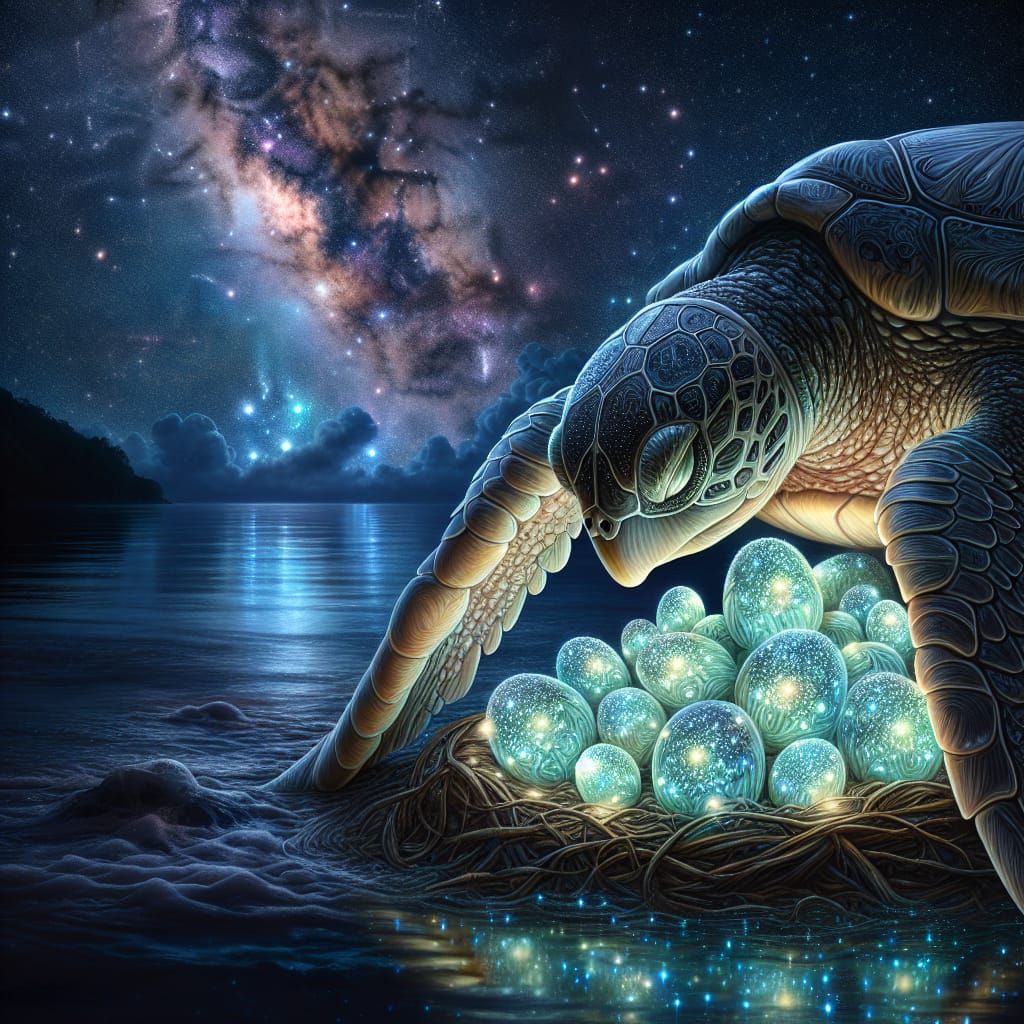 A seaturtle's journey
