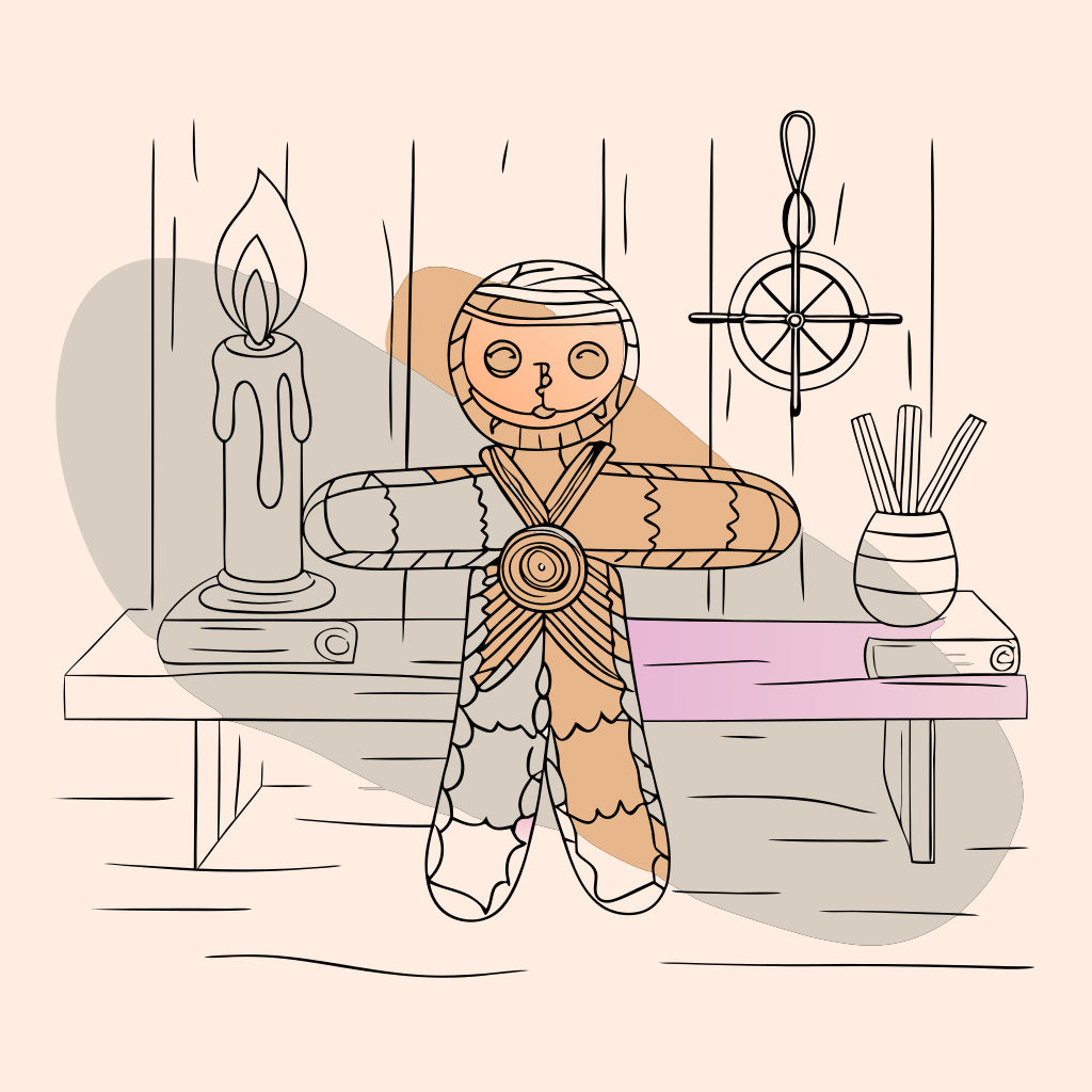 A Haitian voodoo doll from 1928