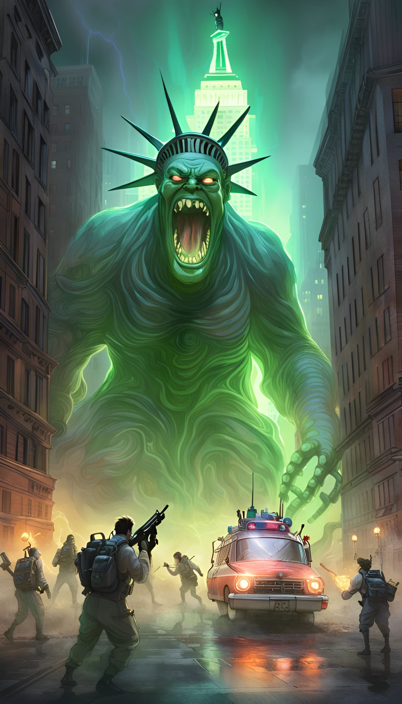 Who you gonna call !!? ☠️🔫 Fire-up the ray-guns!!