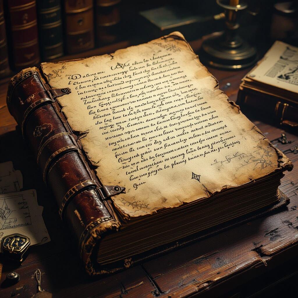 Ancient Tome Reveals Magical Manuscript