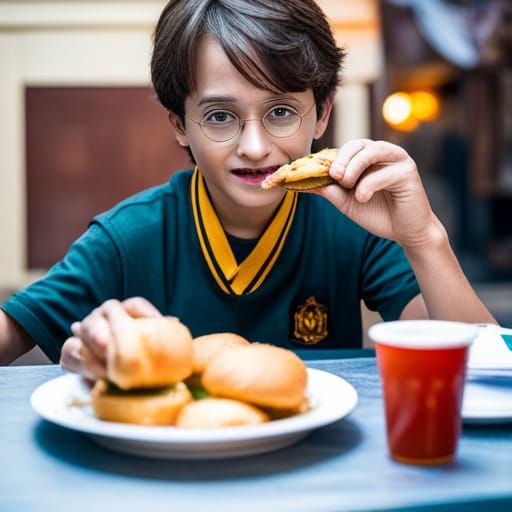 Harry Potter in Mumbai: Vada Pav Feast