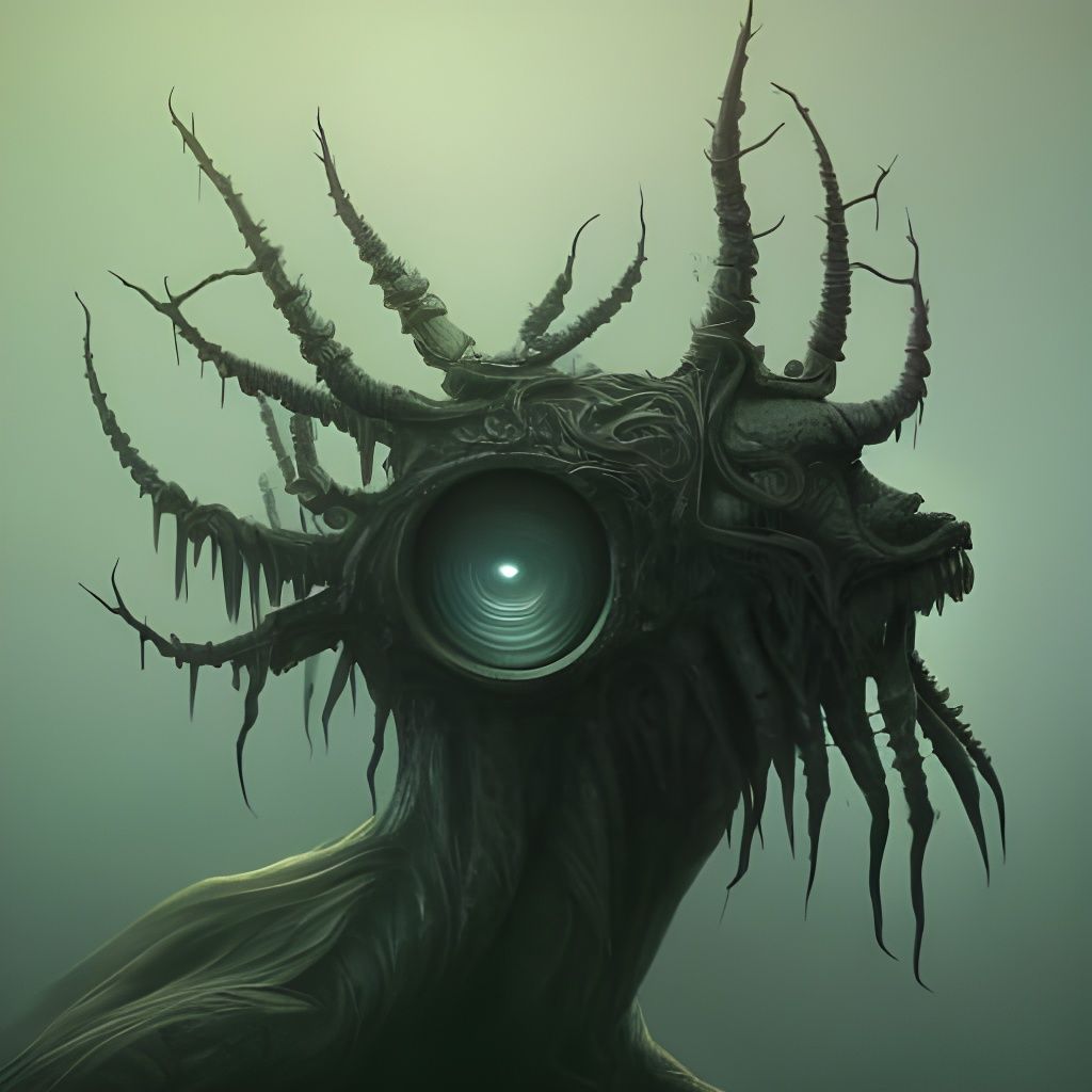 Creepy Post-Apocalyptic Creature Concept Art