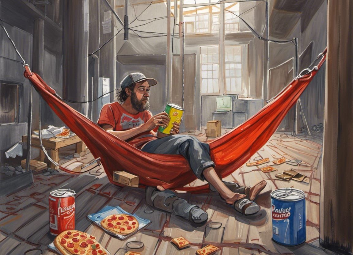 Homeless Its-a-me Mario