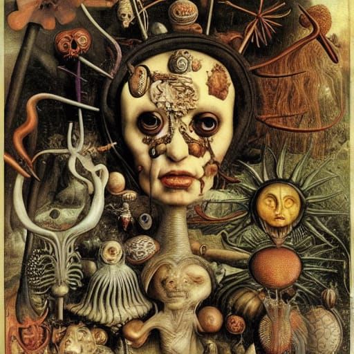 Stheno at Phlegethon in Visionary Style