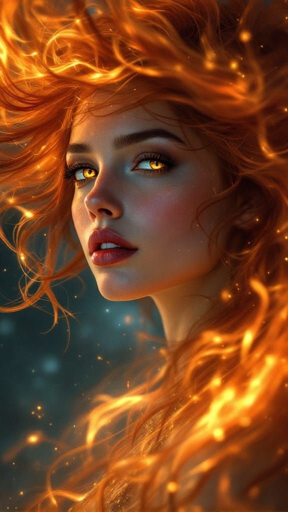 Surreal Goddess of Blazing Twilight