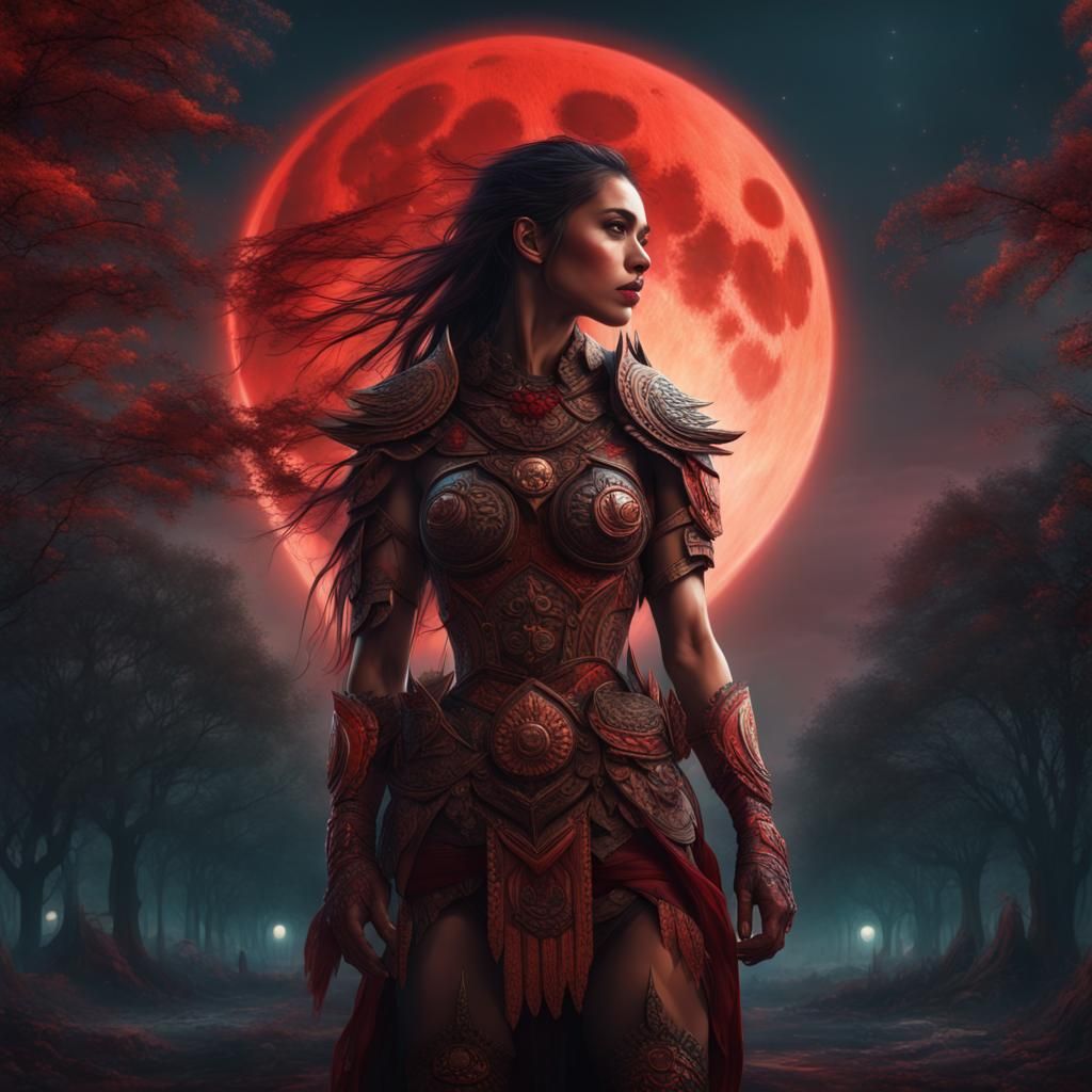 Red moon warrior