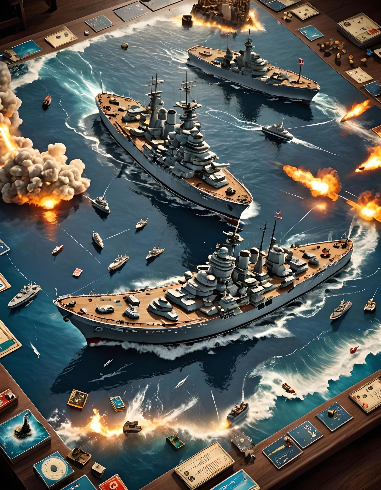 Battleship board game ...
