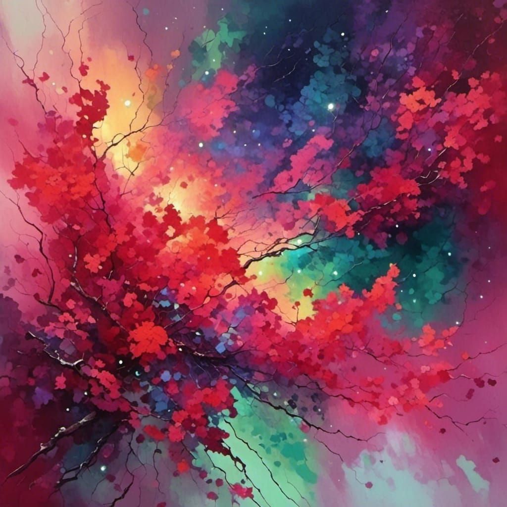 Watercolor Nebula in the Milky Way